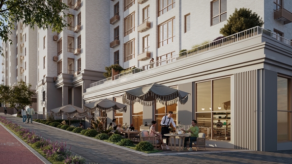 
  Продается 1-комн. квартира 36.94 м², в  Курортный квартал Ривьера, I оч. Фото 3.