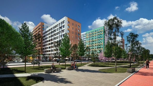 
  Продается 1-комн. квартира 34.28 м², в ЖК Чистое небо, дом 1 кор 2. Фото 2.