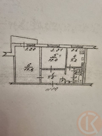 
  Продается 2-комн. квартира 48.3 м². Фото 8.