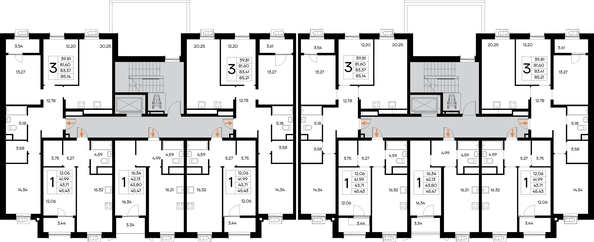 
  Продается 3-комн. квартира 85.14 м², в ЖК Новый Судак, 1 этап. Фото 1.