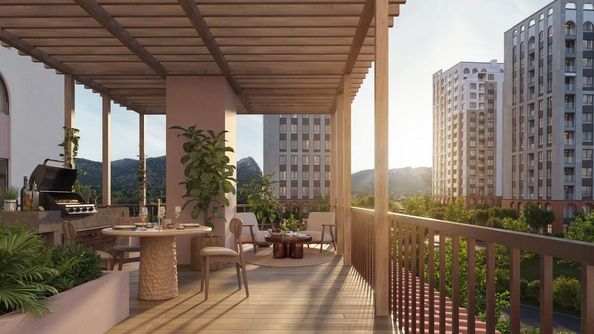 
  Продается 1-комн. квартира 48.32 м², в ЖК Долина Роз. Фото 32.
