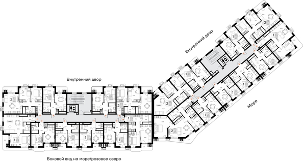 
  Продается 1-комн. квартира 35.04 м², в ЖК Прибрежный дом. Фото 1.