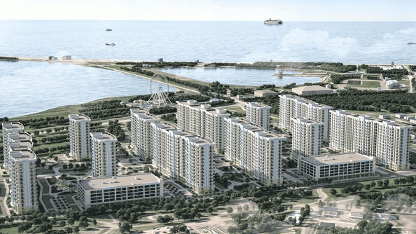 
  Продается 1-комн. квартира 40.81 м², в ЖК Море, литер 9. Фото 1.