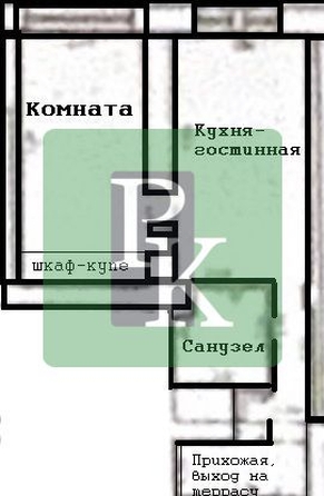 
  Продается 1-комн. квартира 40.2 м². Фото 26.