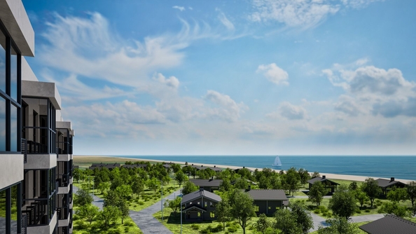 
  Продается 2-комн. квартира 52.64 м², в ЖК Морское дыхание. Фото 2.
