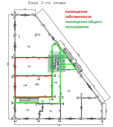 
  Продается универсальное помещение 43.05 м². Фото 16.