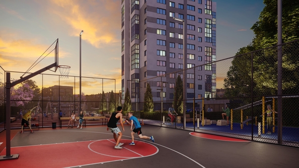 
  Продается студия 41.6 м², в ЖК Поэма. Фото 2.