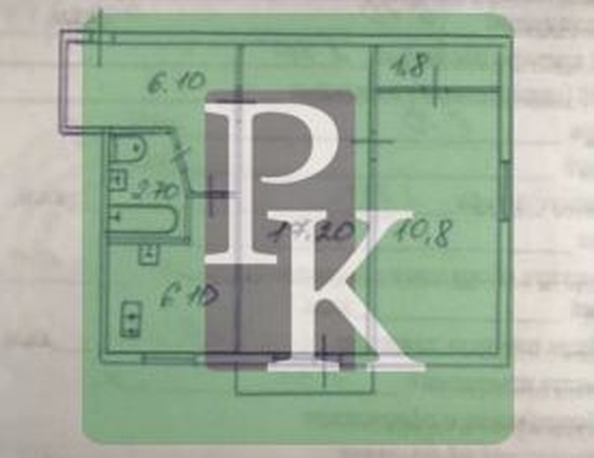 
  Продается 2-комн. квартира 45.5 м². Фото 11.