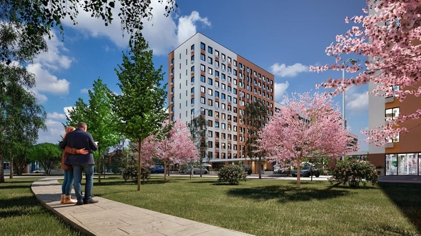 
  Продается 1-комн. квартира 34.3 м², в ЖК Чистое небо, дом 1 кор 1. Фото 6.