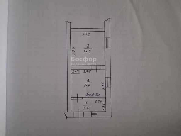 
  Продается 2-комн. квартира 29.8 м². Фото 10.