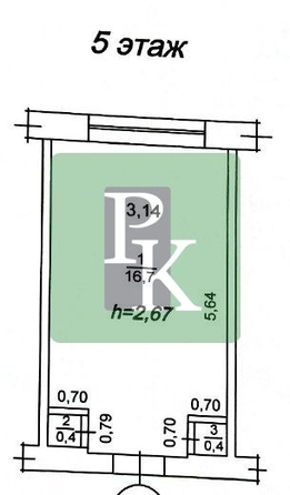 
  Продается комната 17.5 м². Фото 17.