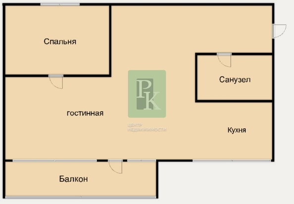 
  Продается 2-комн. квартира 57.2 м². Фото 27.