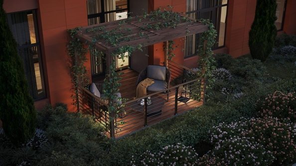 
  Продается 1-комн. квартира 47.7 м², в ЖК Долина Роз. Фото 35.