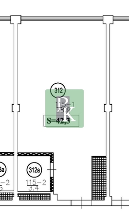 
  Сдается офис 42.3 м². Фото 29.