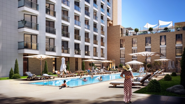 
  Продается апартамент 34.8 м², в АК Космос Смарт Евпатория Отель. Фото 5.