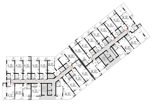 
  Продается 2-комн. квартира 40.88 м², в  Курортный комплекс Лучистое. Фото 1.