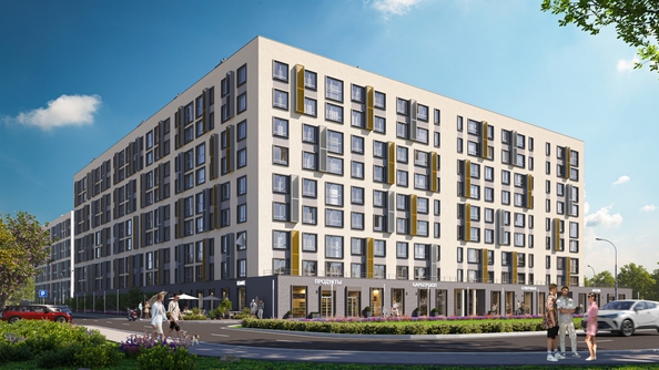 
  Продается 1-комн. квартира 38.15 м², в ЖК Парковые кварталы, этап 1. Фото 3.