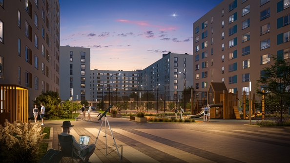 
  Продается 1-комн. квартира 40.11 м², в ЖК Парковые кварталы, этап 1. Фото 4.