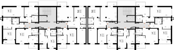 
  Продается 1-комн. квартира 52.1 м², в ЖК Утёсов. Фото 1.