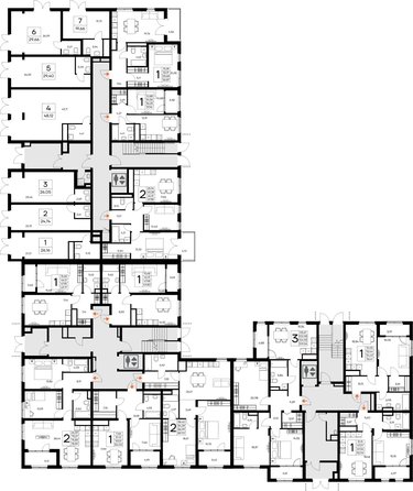 
  Продается 2-комн. квартира 89.7 м², в ЖК Листория, этап 3. Фото 1.