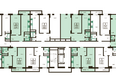 Грин Парк, литер 3: Типовой план этажа