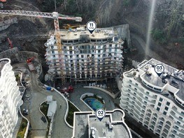 Продается 3-комнатная квартира ЖК Marine Garden Sochi (Марине), к 11, 69.74  м², 36962200 рублей