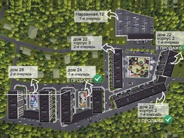 Продается 2-комнатная квартира ЖК Николаевский-Ессентуки, 52.49  м&sup2;