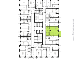 Продается 2-комнатная квартира ЖК Сокольники, литера 8, 52.05 м², 6141900 рублей