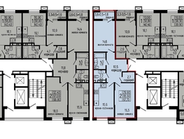Продается 2-комнатная квартира ЖК Звезды, литер 10, 67.7 м², 8193000 рублей