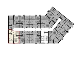 Продается 1-комнатная квартира ЖК Звезды, литер 11, 40.3 м², 5119000 рублей