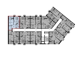 Продается 1-комнатная квартира ЖК Звезды, литер 11, 40.3 м², 5200000 рублей