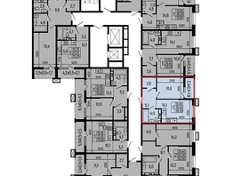 Продается 1-комнатная квартира ЖК Звезды, литер 11, 38  м², 5168000 рублей