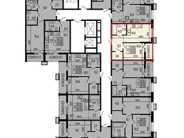 Продается 1-комнатная квартира ЖК Звезды, литер 11, 38.5  м&sup2;, 5278000 рублей