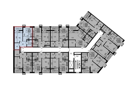 Продается 1-комнатная квартира ЖК Звезды, литер 11, 39.8  м&sup2;, 5774000 рублей