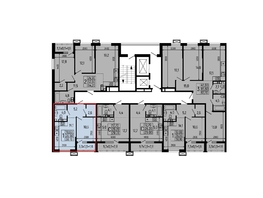 Продается 1-комнатная квартира ЖК Звезды, литер 11, 38.1  м&sup2;, 5530000 рублей