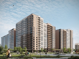 Продается 1-комнатная квартира ЖК Горные высоты, литер 5.2, 35.72  м&sup2;, 5000800 рублей