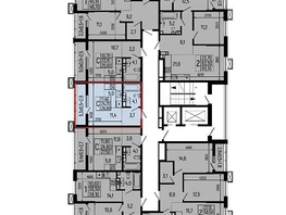 Продается Студия ЖК Звезды, литер 11, 26.8  м², 3752000 рублей