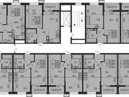 Продается 1-комнатная квартира ЖК Звезды, литер 12, 45.8  м², 8702000 рублей