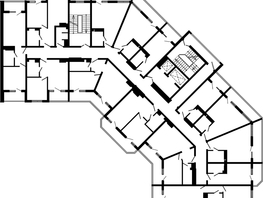 Продается 2-комнатная квартира АО Нескучный сад, корпус 1, 41.8  м², 32382460 рублей