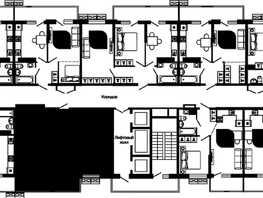 Продается 2-комнатная квартира ЖК Отражение, 2 очередь литера 4, 57.4  м&sup2;, 6903282 рублей
