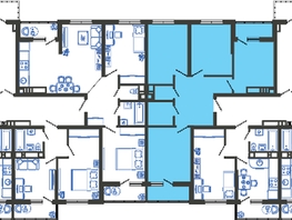 Продается 3-комнатная квартира ЖК Облака-3, дом 1, 68.5  м², 11480600 рублей