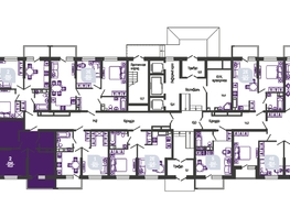 Продается 2-комнатная квартира ЖК Улыбка, литера 2, 45.2  м², 6883960 рублей