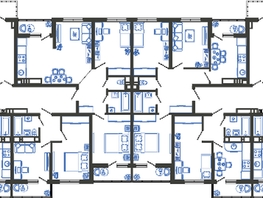 Продается 2-комнатная квартира ЖК Облака-3, дом 1, 48.4 м², 9171800 рублей