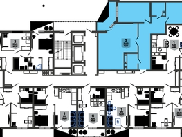 Продается 2-комнатная квартира ЖК Облака-3, дом 1, 91.1 м², 14253506 рублей