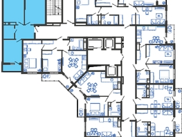 Продается 2-комнатная квартира ЖК Облака-3, дом 1, 55.9  м&sup2;, 10927444 рублей
