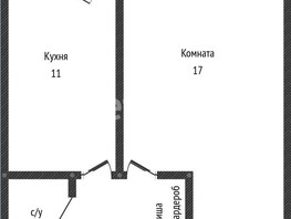 Продается 1-комнатная квартира Лиссабонская ул, 29.5  м², 3100000 рублей