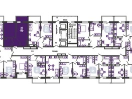 Продается 1-комнатная квартира ЖК Улыбка, литера 2, 38.4  м², 6643200 рублей