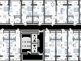 Продается 2-комнатная квартира ЖК Кислород, корпус 15, 50.9  м², 19469250 рублей