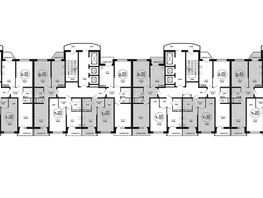 Продается 2-комнатная квартира ЖК Гулливер, литера 2, 55.87  м², 7042693 рублей