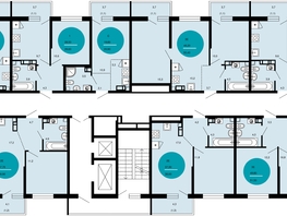 Продается 2-комнатная квартира ЖК Флора, 4 этап, 50.4  м², 18763920 рублей